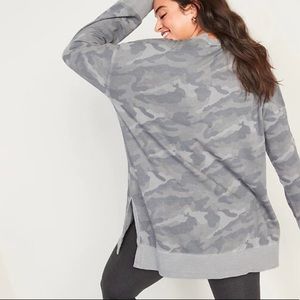 Oversized Vintage Specially Dyed Tunic Sweatshirt